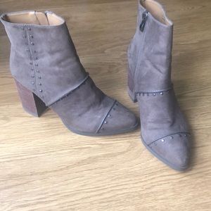 Super cute studded boots